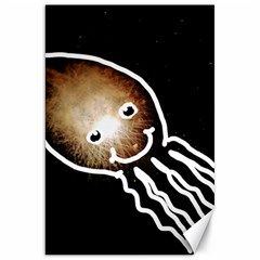 Friendly Firework Squid Canvas 20  x 30 