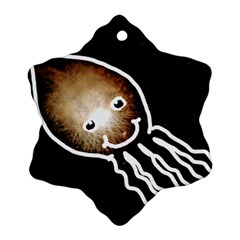 Friendly Firework Squid Ornament (Snowflake)