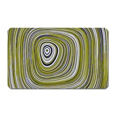 Electric Field Art Iv Magnet (rectangular) by okhismakingart