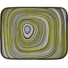 Electric Field Art Iv Fleece Blanket (mini) by okhismakingart