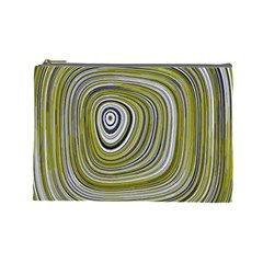 Electric Field Art Iv Cosmetic Bag (large) by okhismakingart