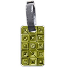 Electric Field Art Vi Luggage Tags (one Side) 