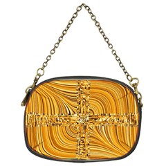 Electric Field Art Viii Chain Purse (one Side)