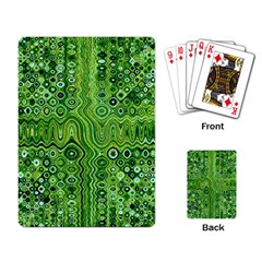 Electric Field Art Xii Playing Cards Single Design by okhismakingart