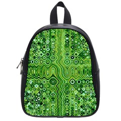 Electric Field Art Xii School Bag (small) by okhismakingart