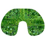 Electric Field Art XII Travel Neck Pillows Front