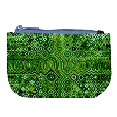 Electric Field Art Xii Large Coin Purse by okhismakingart