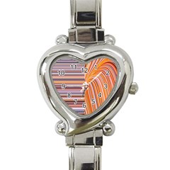 Electric Field Art Xxii Heart Italian Charm Watch by okhismakingart