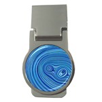 Electric Field Art XXIII Money Clips (Round)  Front