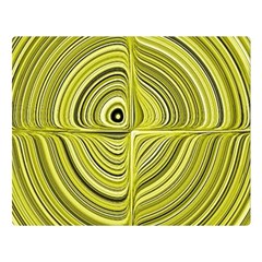 Electric Field Art Xxvii Double Sided Flano Blanket (large)  by okhismakingart