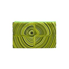 Electric Field Art Xxvii Cosmetic Bag (xs) by okhismakingart