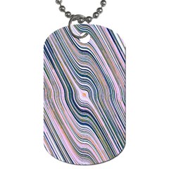 Electric Field Art Xxviii Dog Tag (two Sides) by okhismakingart