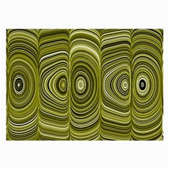 Electric Field Art Xxxiii Large Glasses Cloth (2-side) by okhismakingart