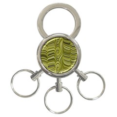 Electric Field Art Xxxiv 3-ring Key Chains by okhismakingart