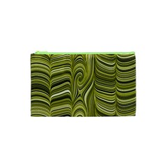 Electric Field Art Xxxiv Cosmetic Bag (xs) by okhismakingart