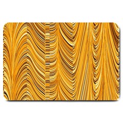 Electric Field Art Xxxvi Large Doormat  by okhismakingart