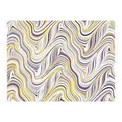 Electric Field Art Xxxvii Double Sided Flano Blanket (mini)  by okhismakingart