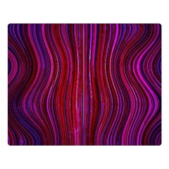 Electric Field Art Xlii Double Sided Flano Blanket (large)  by okhismakingart