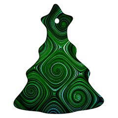 Electric Field Art Xliv Ornament (christmas Tree)  by okhismakingart