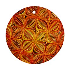 Electric Field Art XLV Ornament (Round)