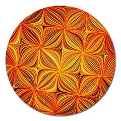 Electric Field Art XLV Magnet 5  (Round)