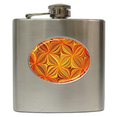 Electric Field Art XLV Hip Flask (6 oz)