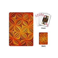 Electric Field Art Xlv Playing Cards (mini) by okhismakingart