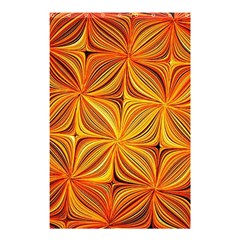 Electric Field Art Xlv Shower Curtain 48  X 72  (small)  by okhismakingart