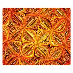 Electric Field Art XLV Double Sided Flano Blanket (Small) 