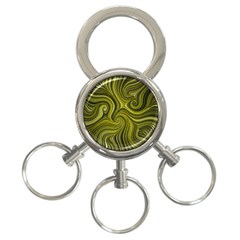 Electric Field Art Xlviii 3-ring Key Chains by okhismakingart