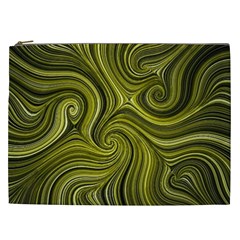 Electric Field Art Xlviii Cosmetic Bag (xxl) by okhismakingart