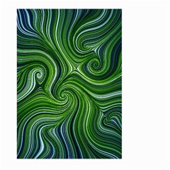 Electric Field Art Xlix Large Garden Flag (two Sides) by okhismakingart