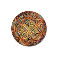 Electric Field Art Xlvii Magnet 3  (round) by okhismakingart