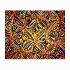 Electric Field Art Xlvii Small Glasses Cloth by okhismakingart