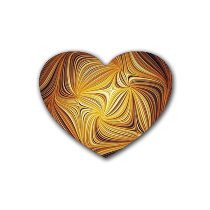 Electric Field Art L Heart Coaster (4 pack) 