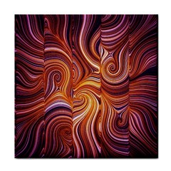 Electric Field Art Liv Face Towel by okhismakingart