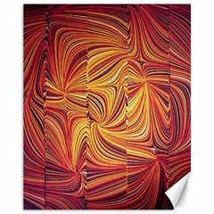 Electric Field Art Lv Canvas 11  X 14  by okhismakingart