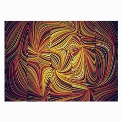 Electric Field Art Lvi Large Glasses Cloth by okhismakingart