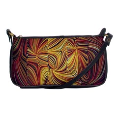 Electric Field Art Lvi Shoulder Clutch Bag by okhismakingart