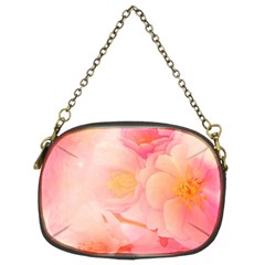 Wonderful Floral Design, Soft Colors Chain Purse (two Sides) by FantasyWorld7