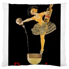 Pernis Champagne Large Flano Cushion Case (two Sides) by StarvingArtisan