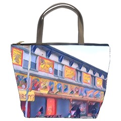 Coney Island Freak Show Bucket Bag by StarvingArtisan