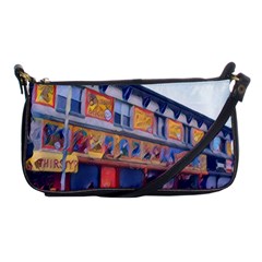 Coney Island Freak Show Shoulder Clutch Bag by StarvingArtisan