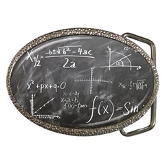 Mathematics Belt Buckles by snowwhitegirl