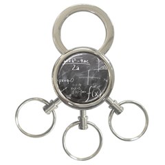 Mathematics 3-ring Key Chains