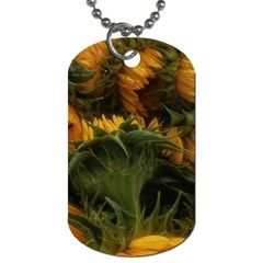 Bunch of Sunflowers Dog Tag (Two Sides)