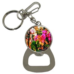 Orchids in the Market Bottle Opener Key Chains