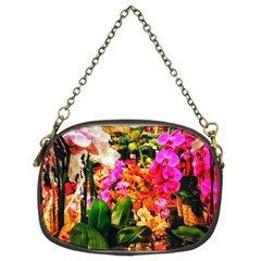 Orchids in the Market Chain Purse (Two Sides)