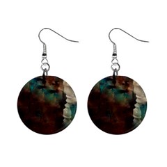 Abstract: Hallway Mini Button Earrings by okhismakingart