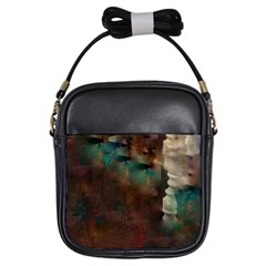 Abstract: Hallway Girls Sling Bag by okhismakingart